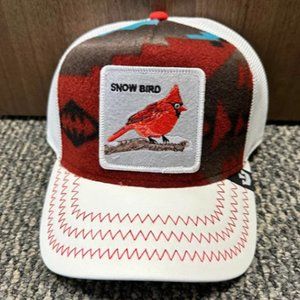 Goorin Trucker Baseball Snapback Hat Cap South For The Winter Snow Bird …